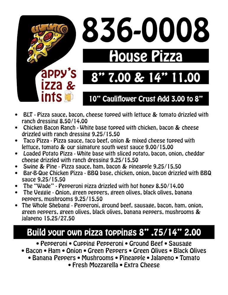 Pappy's Pizza & Pints Pizza Bread
